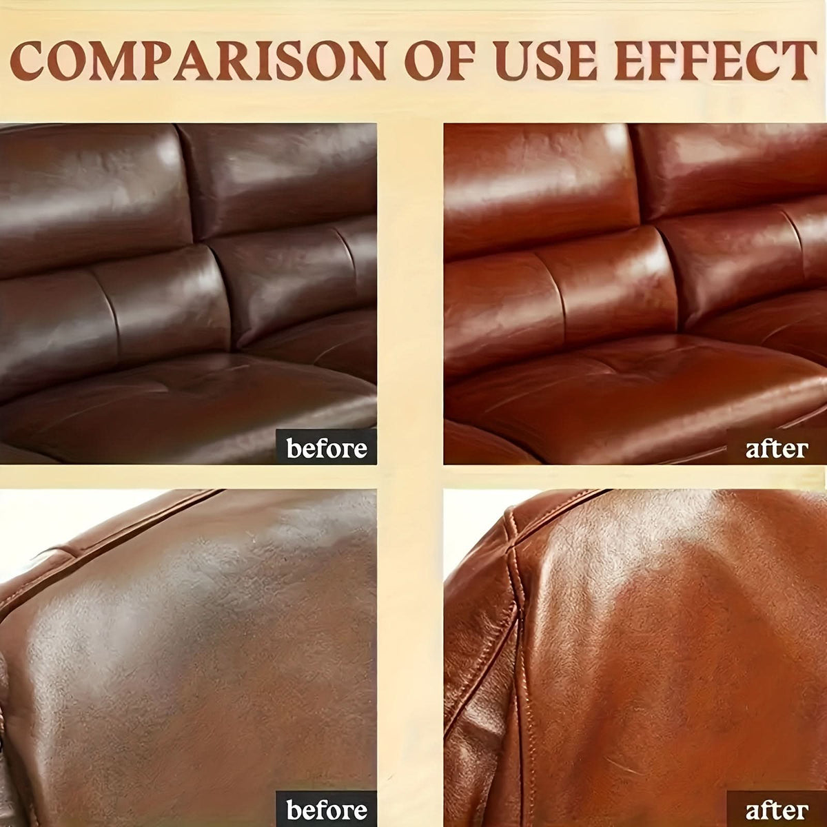 Leather Care Cream PU Brightening Shine-Enhancing