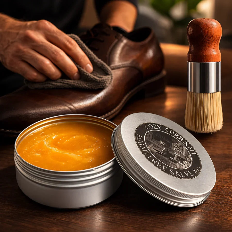 Leather Conditioner Balm Softens & Restores Natural Tone