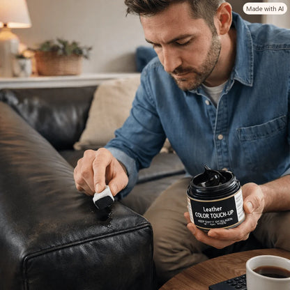 Leather Repair Paint Color-Renewing Easy-Apply Formula