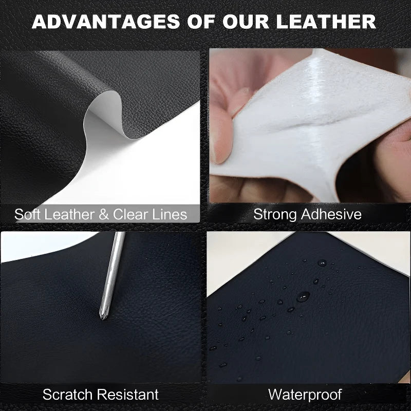 Leather Repair Patch Self-Adhesive Tear-Resistant Roll