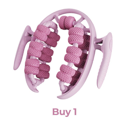 Leg Massage Roller Ergonomic Nodule Design & Non-Slip Handles