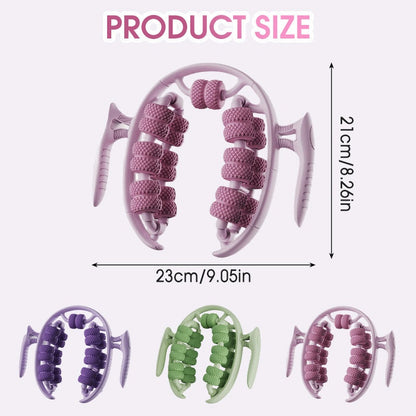 Leg Massage Roller Ergonomic Nodule Design & Non-Slip Handles