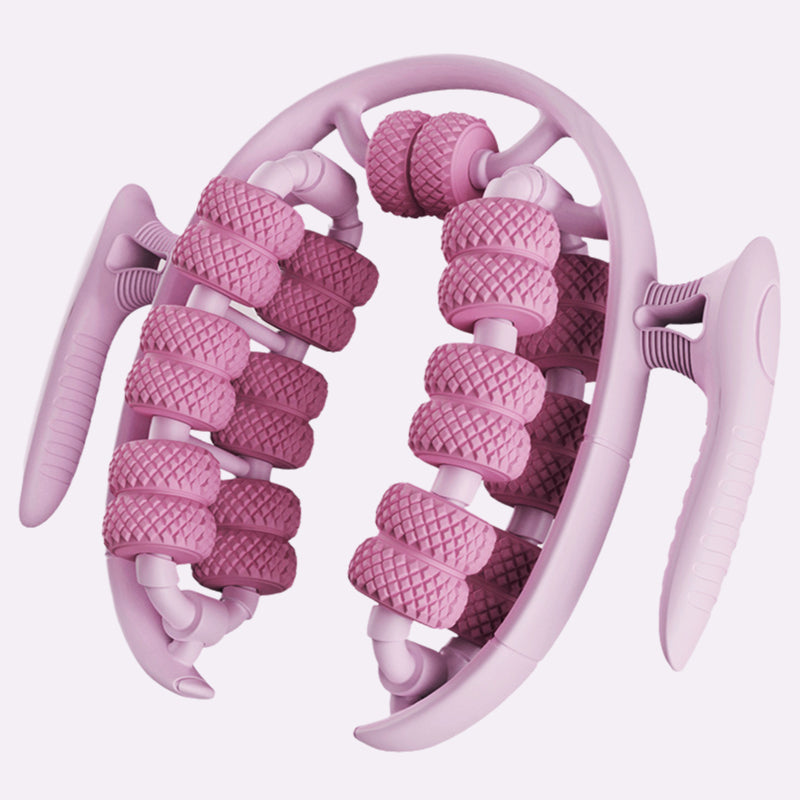 Leg Massage Roller Ergonomic Nodule Design & Non-Slip Handles