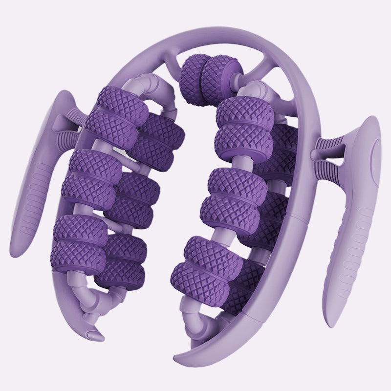 Leg Massage Roller Ergonomic Nodule Design & Non-Slip Handles
