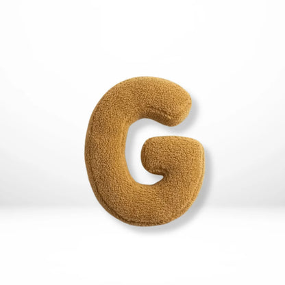 Letter Pillow Soft Velvet Personalized Alphabet Design
