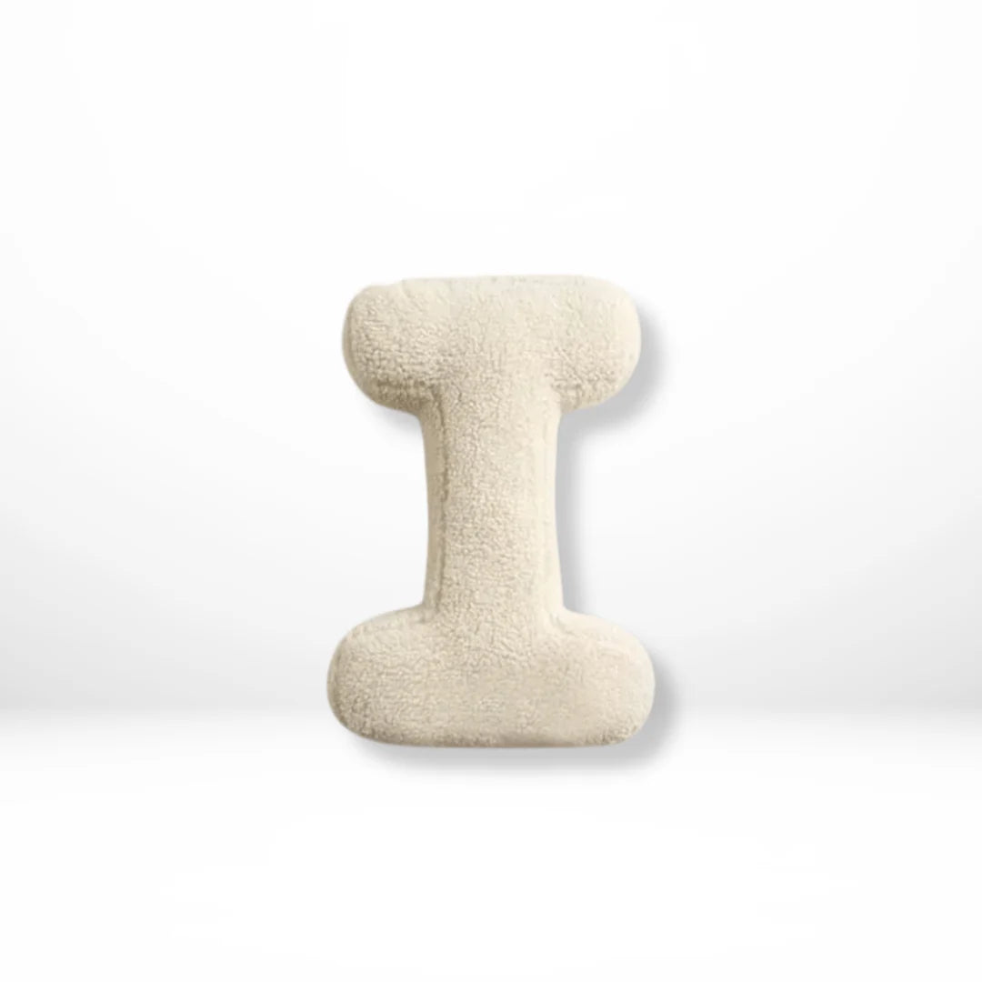 Letter Pillow Soft Velvet Personalized Alphabet Design