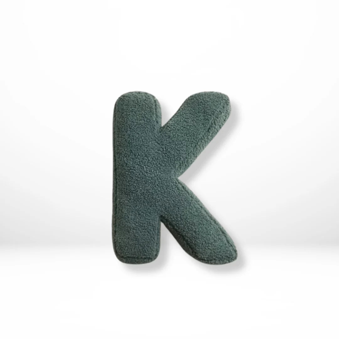 Letter Pillow Soft Velvet Personalized Alphabet Design