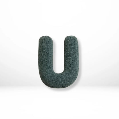Letter Pillow Soft Velvet Personalized Alphabet Design