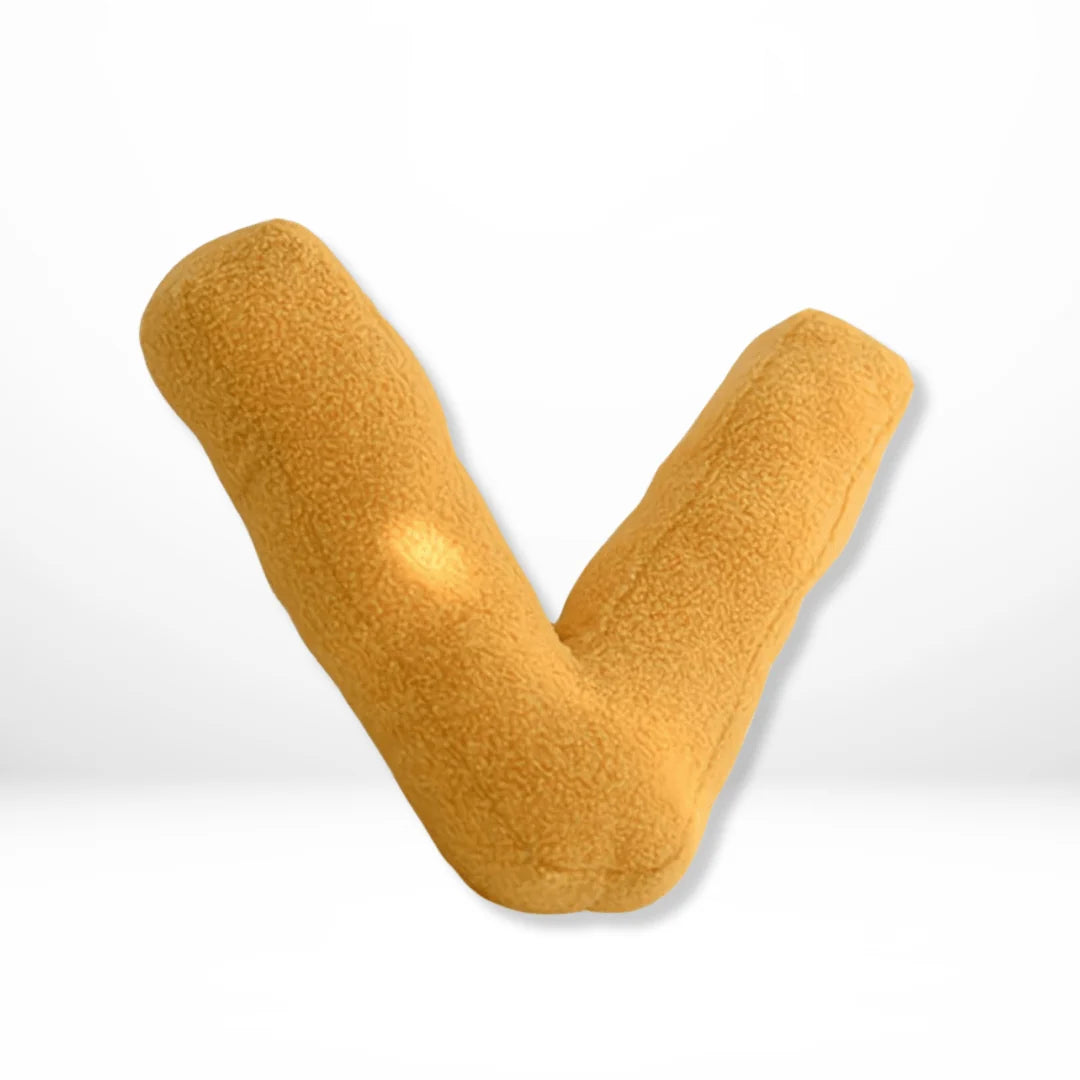 Letter Pillow Soft Velvet Personalized Alphabet Design