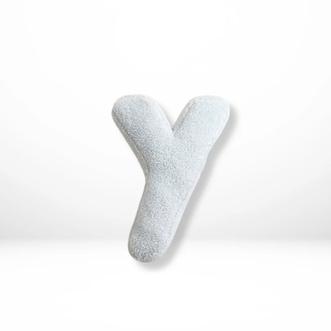 Letter Pillow Soft Velvet Personalized Alphabet Design