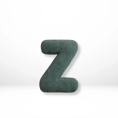 Letter Pillow Soft Velvet Personalized Alphabet Design