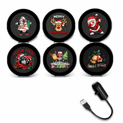 Light Projector USB Powered Interchangeable Themed Scene Discs