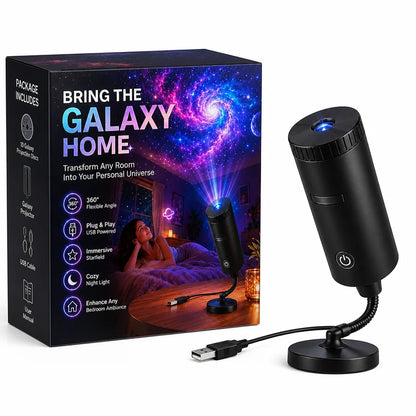 Light Projector USB Powered Interchangeable Themed Scene Discs