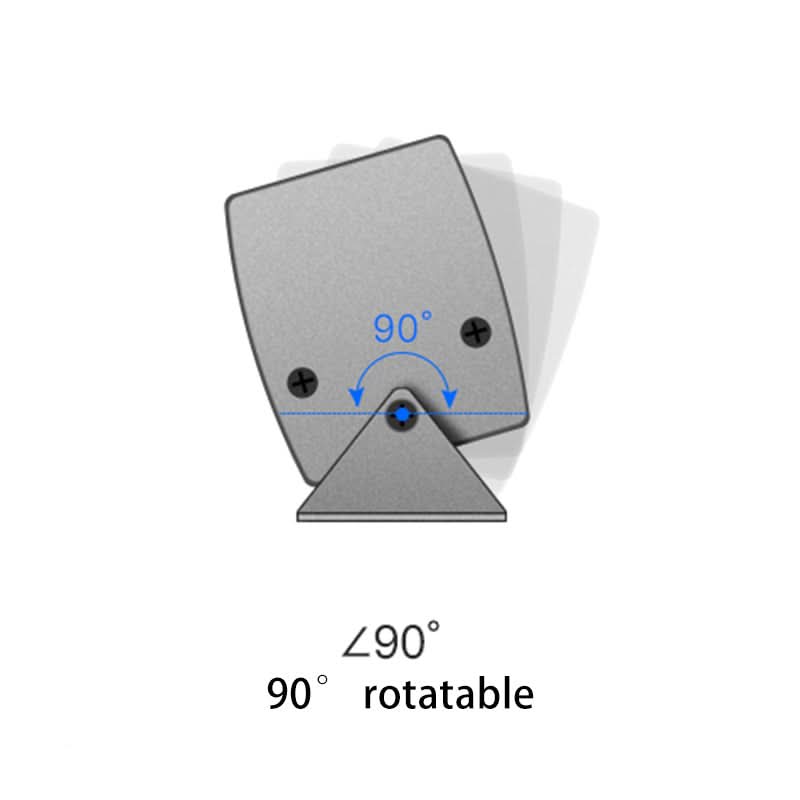 Linear LED Ceiling Light 90-Degree Rotatable Low-Profile
