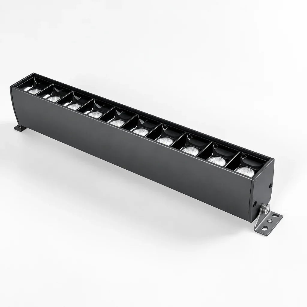 Linear LED Ceiling Light 90-Degree Rotatable Low-Profile