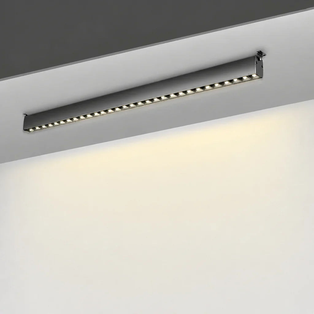 Linear LED Ceiling Light 90-Degree Rotatable Low-Profile