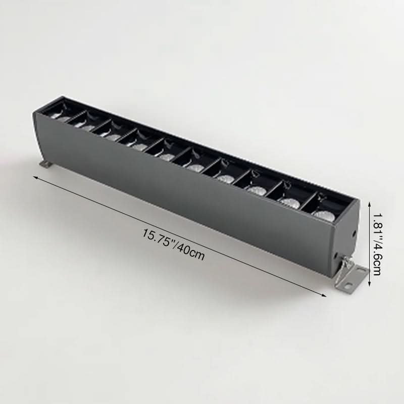 Linear LED Ceiling Light 90-Degree Rotatable Low-Profile