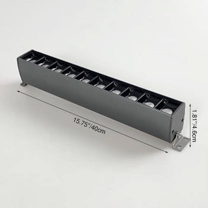 Linear LED Ceiling Light 90-Degree Rotatable Low-Profile