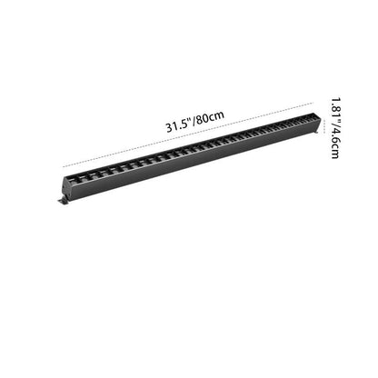 Linear LED Ceiling Light 90-Degree Rotatable Low-Profile