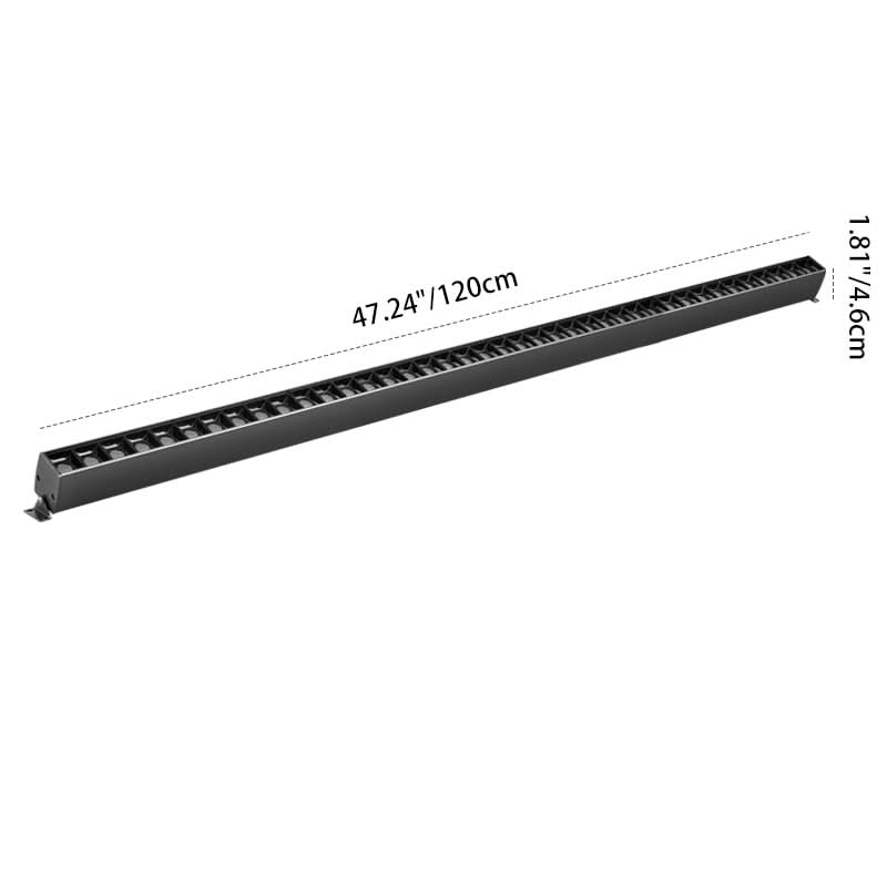 Linear LED Ceiling Light 90-Degree Rotatable Low-Profile