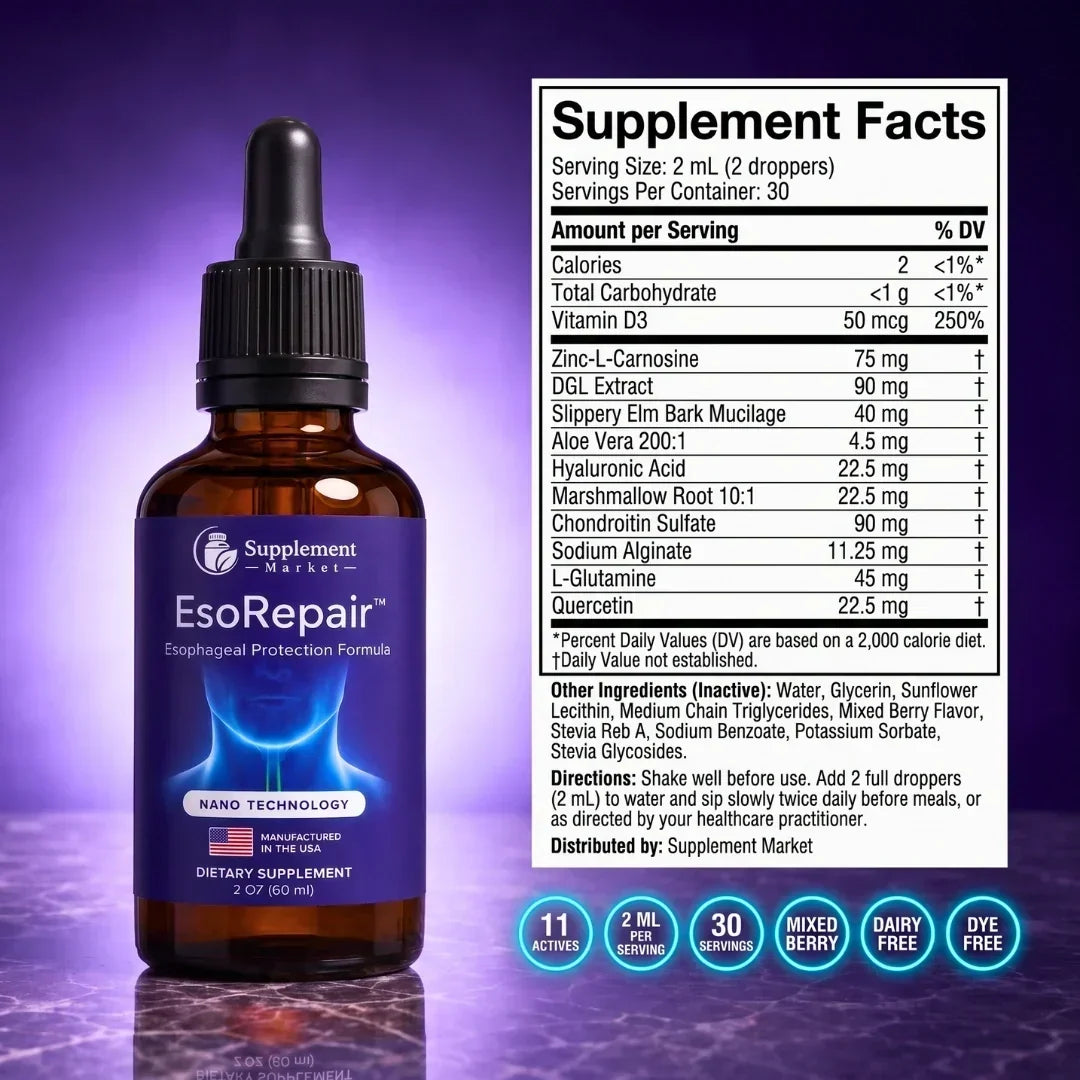 Liquid Dietary Supplement Mixed Berry 11-In-1 Formula
