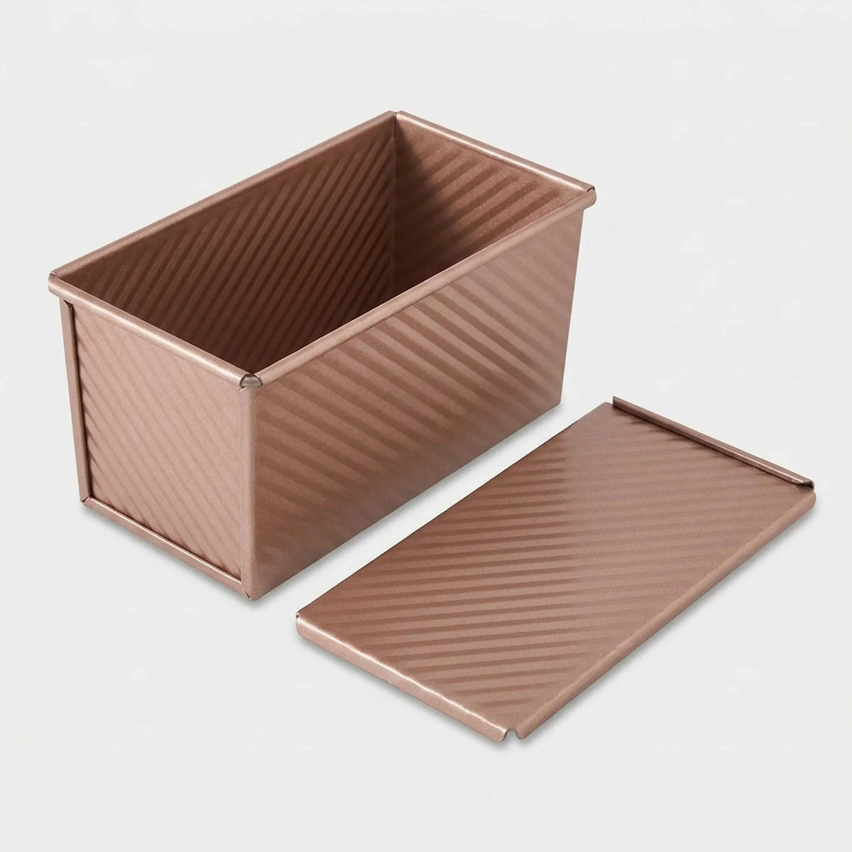 Loaf Pan Set Non-Stick Two-Piece With Lids
