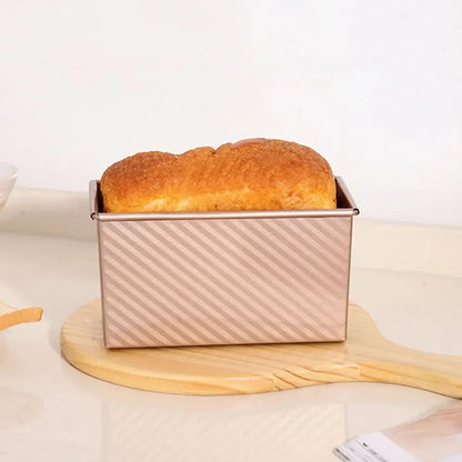 Loaf Pan Set Non-Stick Two-Piece With Lids