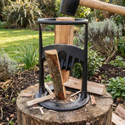 Log Splitter Steel Freestanding Manual for Firewood & Kindling