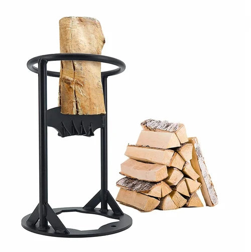 Log Splitter Steel Freestanding Manual for Firewood & Kindling