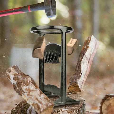 Log Splitter Steel Freestanding Manual for Firewood & Kindling