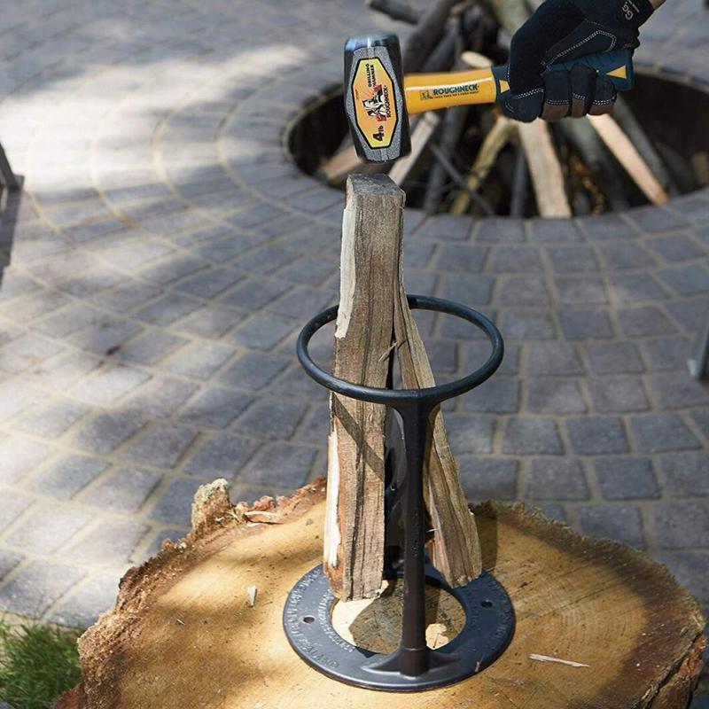Log Splitter Steel Freestanding Manual for Firewood & Kindling