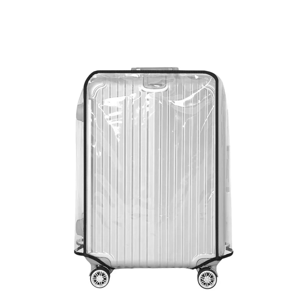 Luggage Cover Clear PVC Waterproof & Scratch Protection
