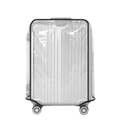 Luggage Cover Clear PVC Waterproof & Scratch Protection