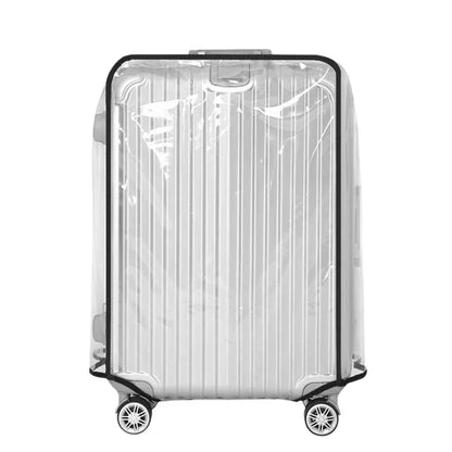 Luggage Cover Clear PVC Waterproof & Scratch Protection