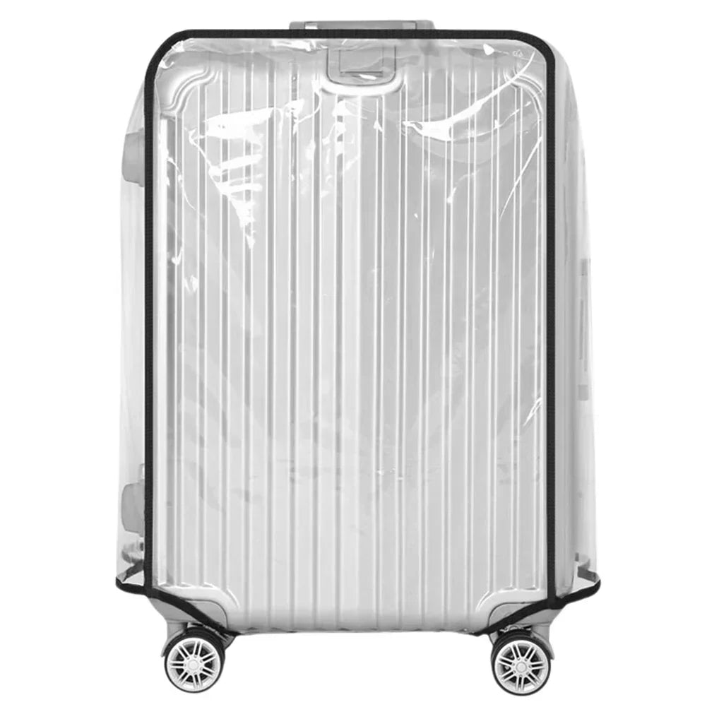 Luggage Cover Clear PVC Waterproof & Scratch Protection