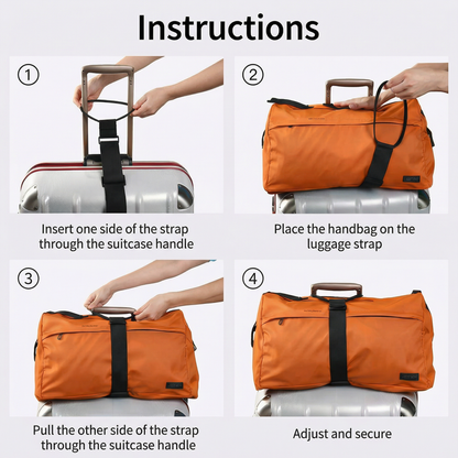 Luggage Strap Adjustable Waterproof Elastic