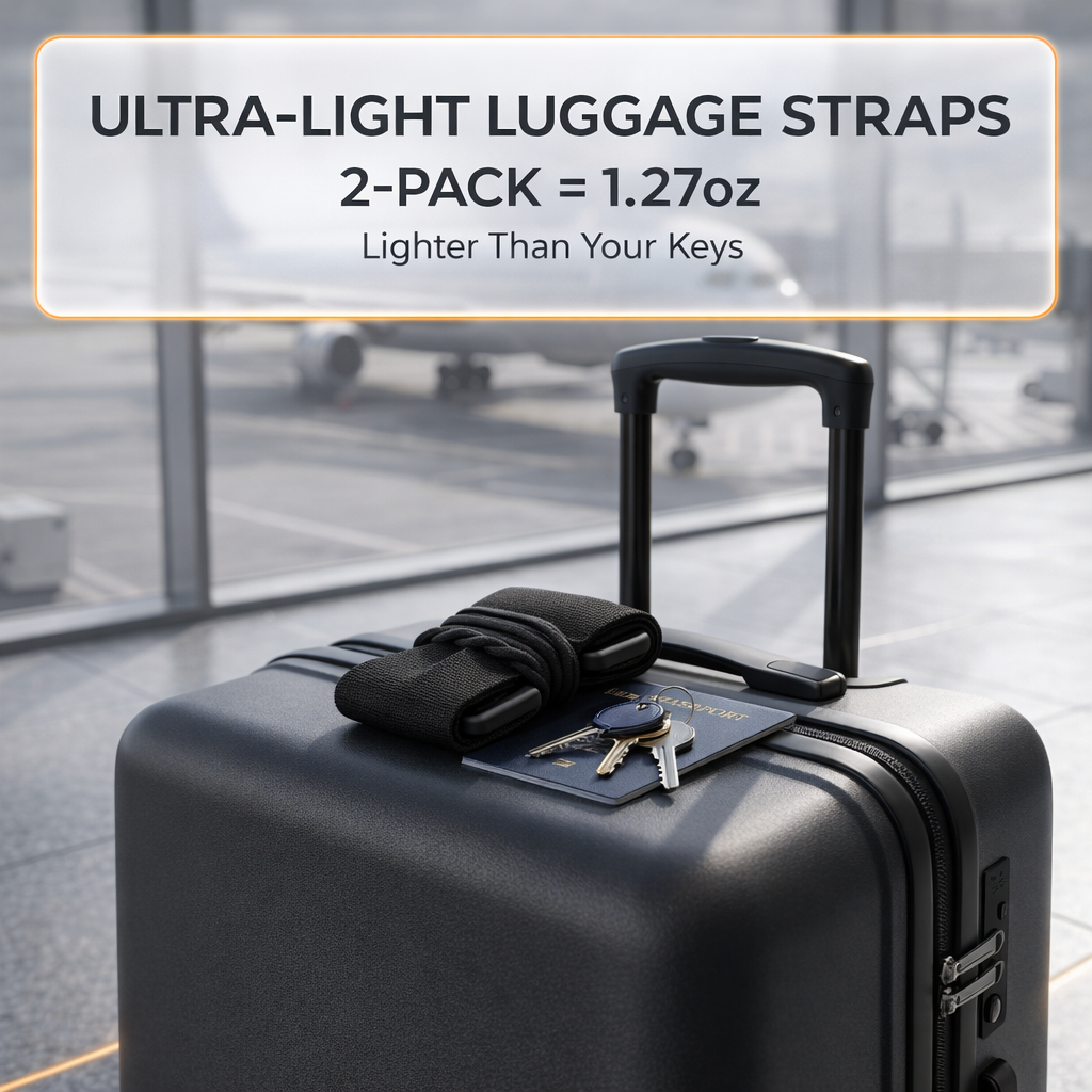 Luggage Strap Adjustable Waterproof Elastic