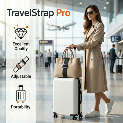 Luggage Strap Adjustable Waterproof Elastic