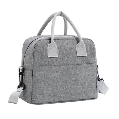Lunch Bag Insulated Compact Water-Resistant Fabric & Removable Strap