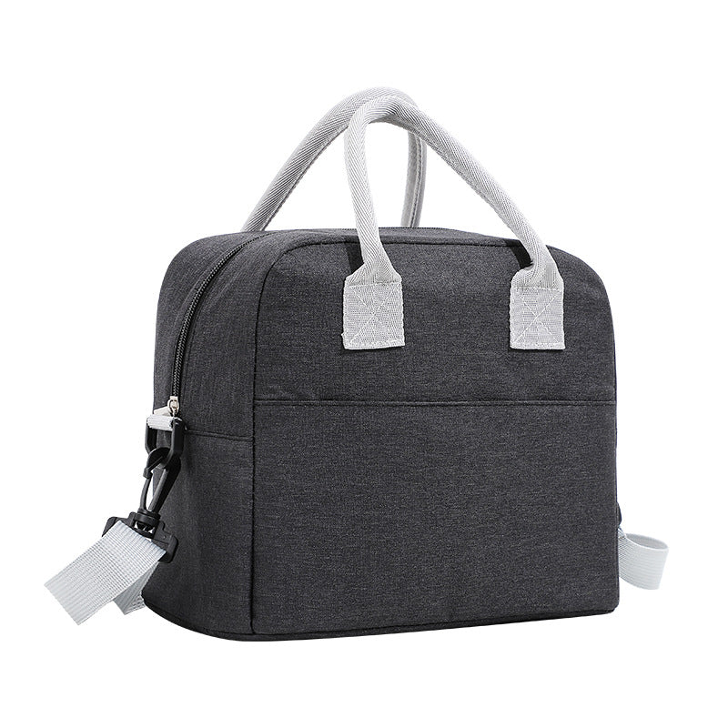 Lunch Bag Insulated Compact Water-Resistant Fabric & Removable Strap