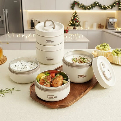Lunch Box Double-Walled Insulated Leak-Proof Stainless Steel
