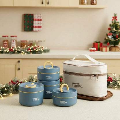 Lunch Box Double-Walled Insulated Leak-Proof Stainless Steel