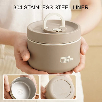 Lunch Box Double-Walled Insulated Leak-Proof Stainless Steel