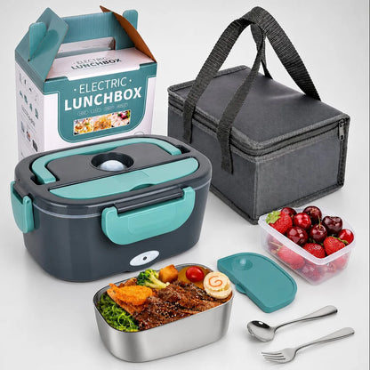 Lunch Box Stainless Steel Interior Adjustable Temp Dial