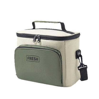 Lunch Cooler Insulated Multiple Compartments & Adjustable Strap