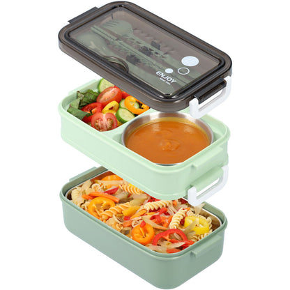 Lunchbox 3-Tier Leak-Proof BPA-Free