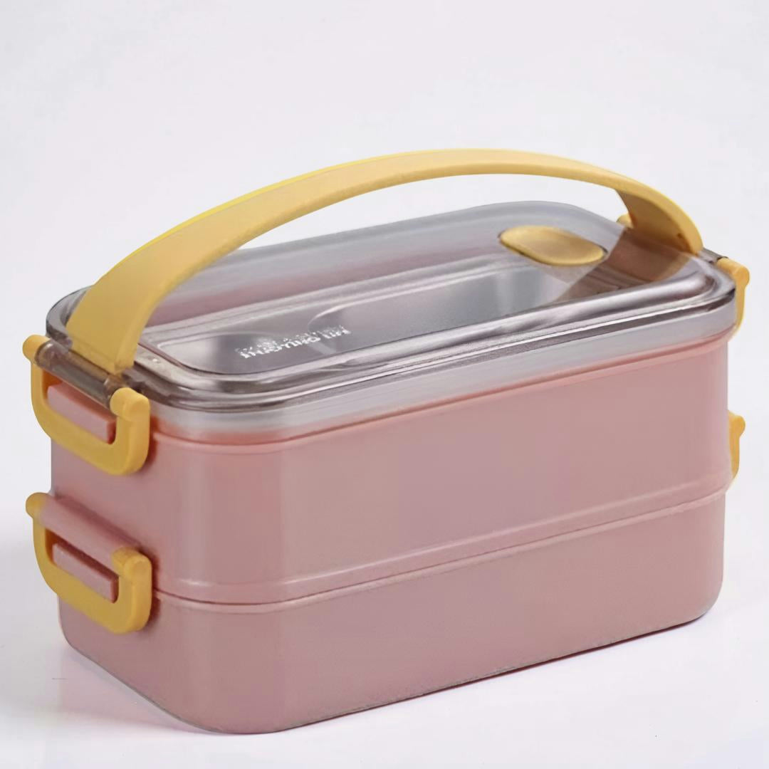 Lunchbox Double-Wall Stainless Steel Leak-Proof & Dishwasher-Safe