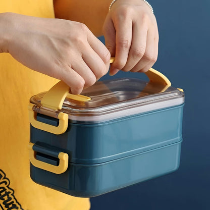 Lunchbox Double-Wall Stainless Steel Leak-Proof & Dishwasher-Safe