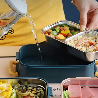 Lunchbox Double-Wall Stainless Steel Leak-Proof & Dishwasher-Safe