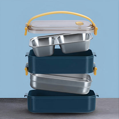 Lunchbox Double-Wall Stainless Steel Leak-Proof & Dishwasher-Safe